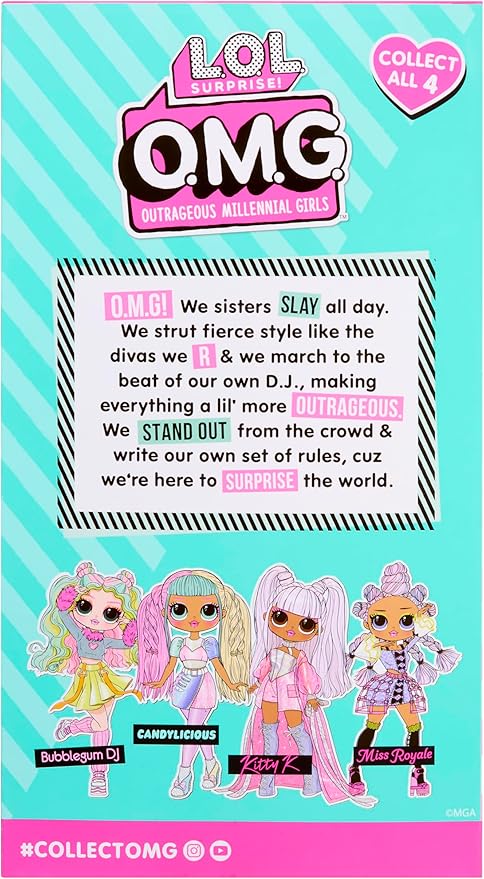 LOL Surprise OMG Entry Doll Miss Royale MGA - 595656 - Colorland Toys