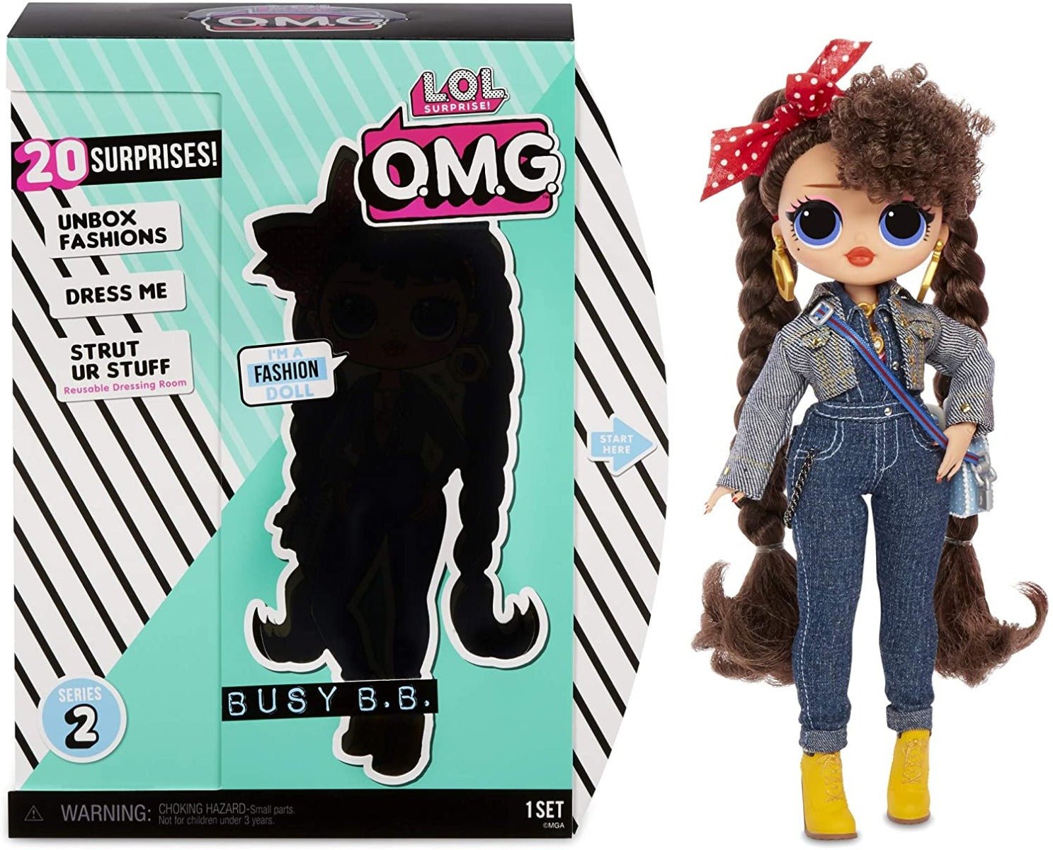 LOL Surprise OMG Fashion Doll S2 Busy BB 559788 - Colorland Toys