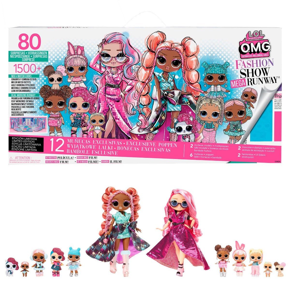 LOL Surprise! OMG Fashion Show Mega Runway Extreme… | Colorland Toys