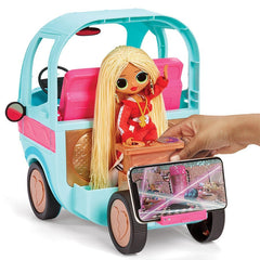 LOL Surprise OMG Glam N’ Go Camper – 4 - in - 1 Vehicle, House & Fashion Playset with 50+ Surprises & 360° Play - Colorland Toys