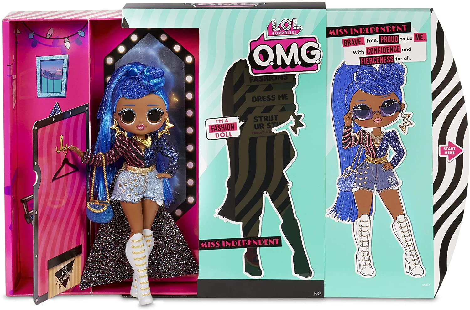 LOL Surprise! O.M.G. Miss Independent Fashion Doll 565130 - Colorland Toys
