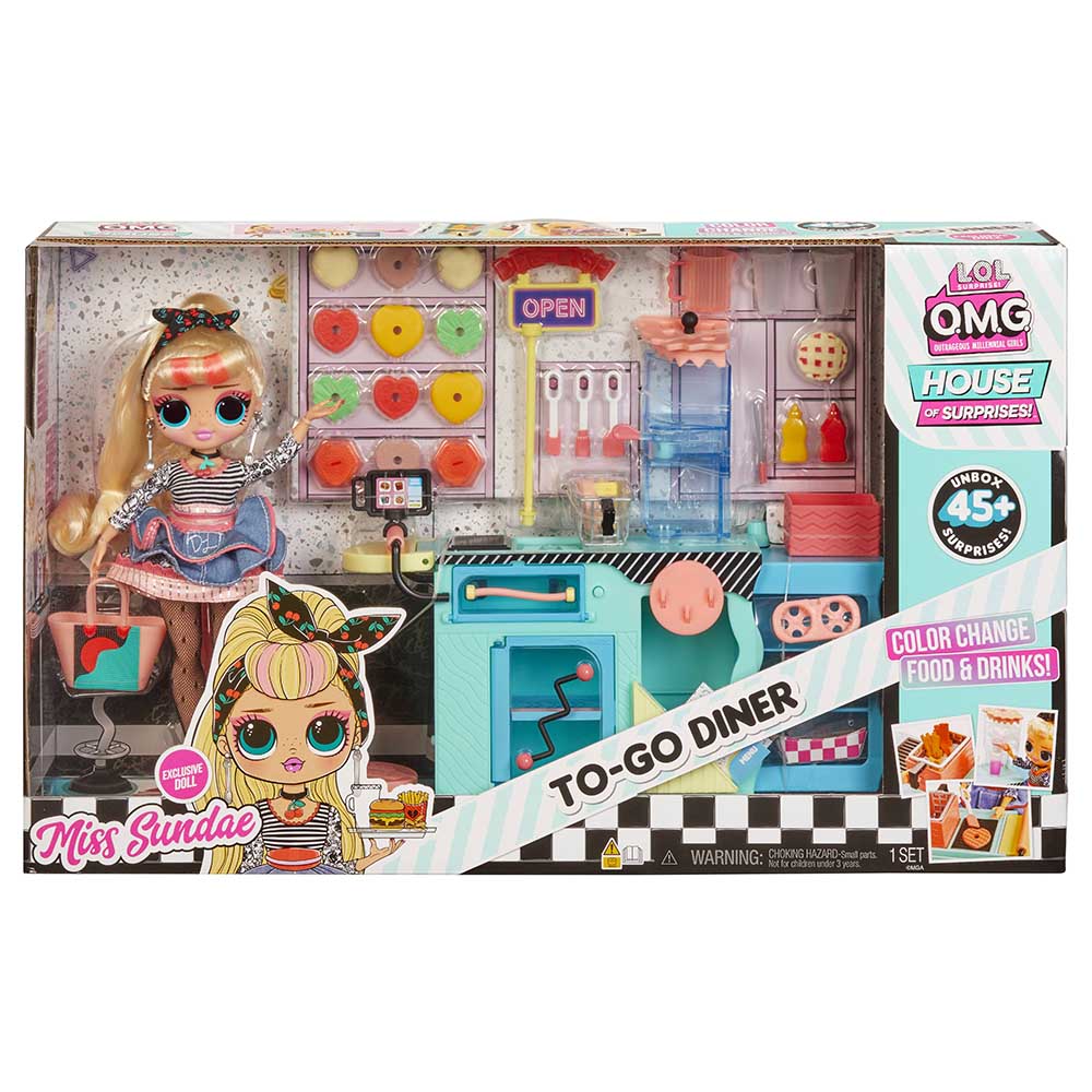 L.O.L. Surprise OMG Miss Sundae To Go - Diner MGA - 119449 - Colorland Toys