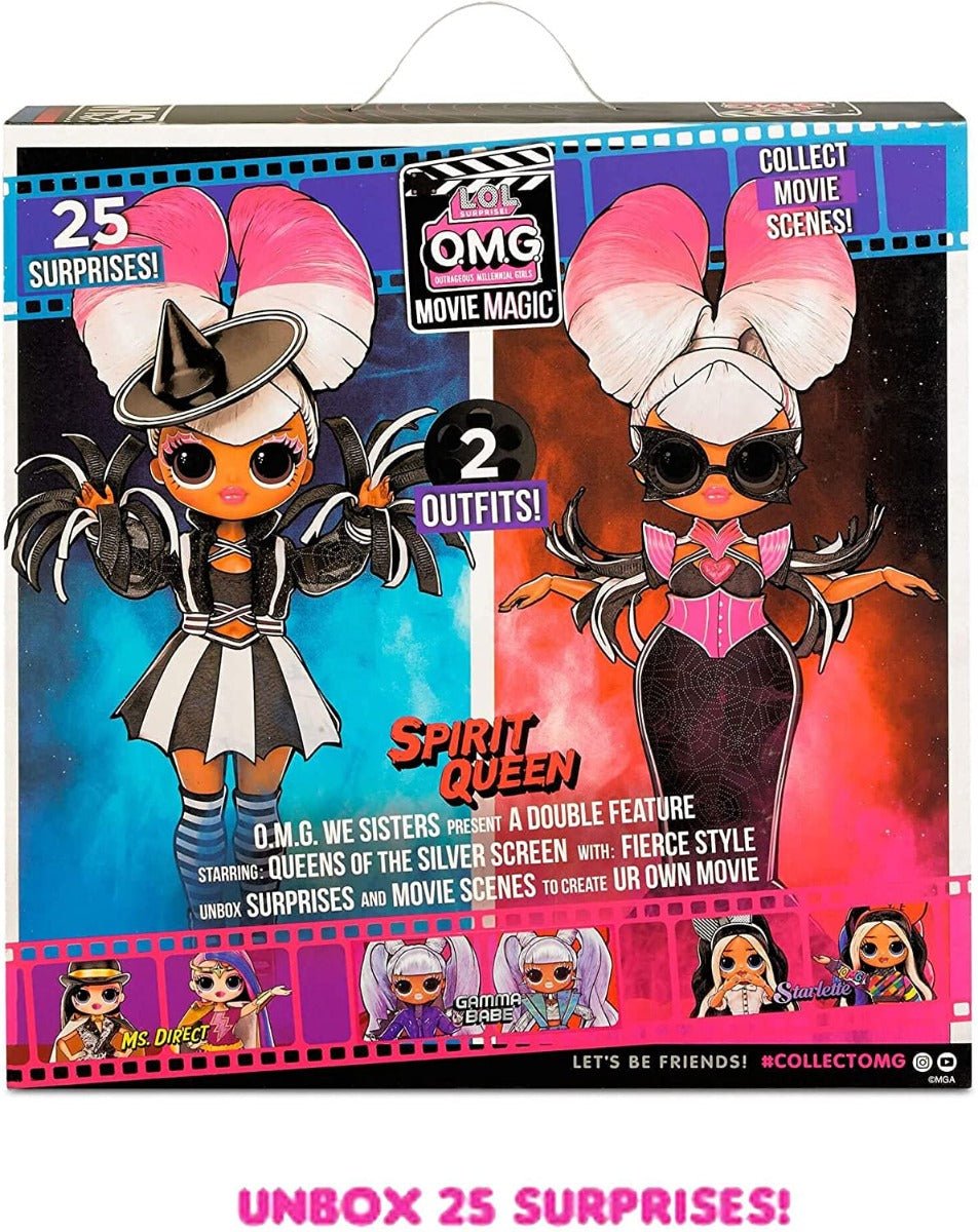LOL Surprise! OMG Movie Magic Spirit Queen Fashion Doll MGA - 577928 - Colorland Toys