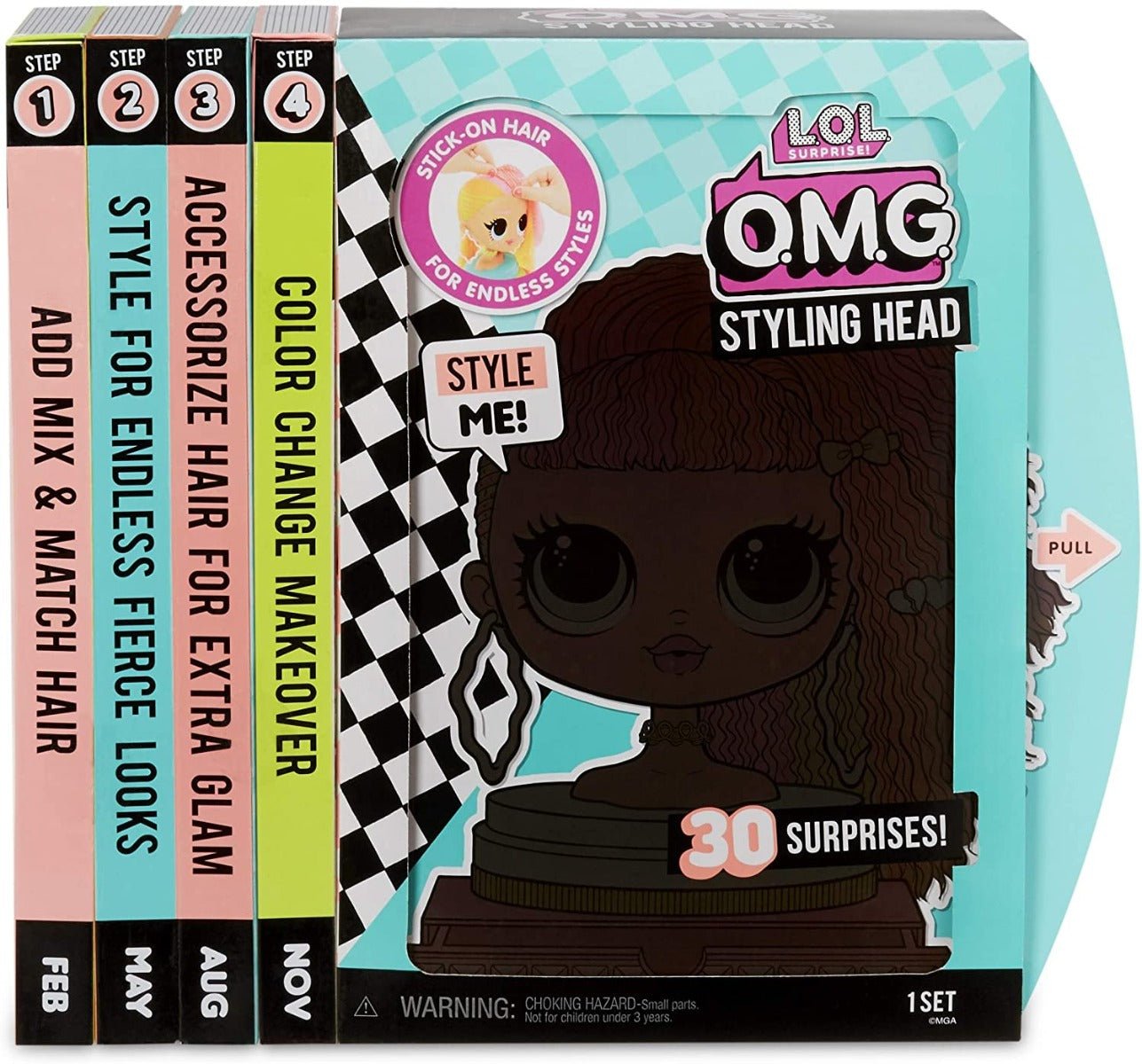 LOL Surprise OMG Styling Head Neonlicious 565963 - Colorland Toys