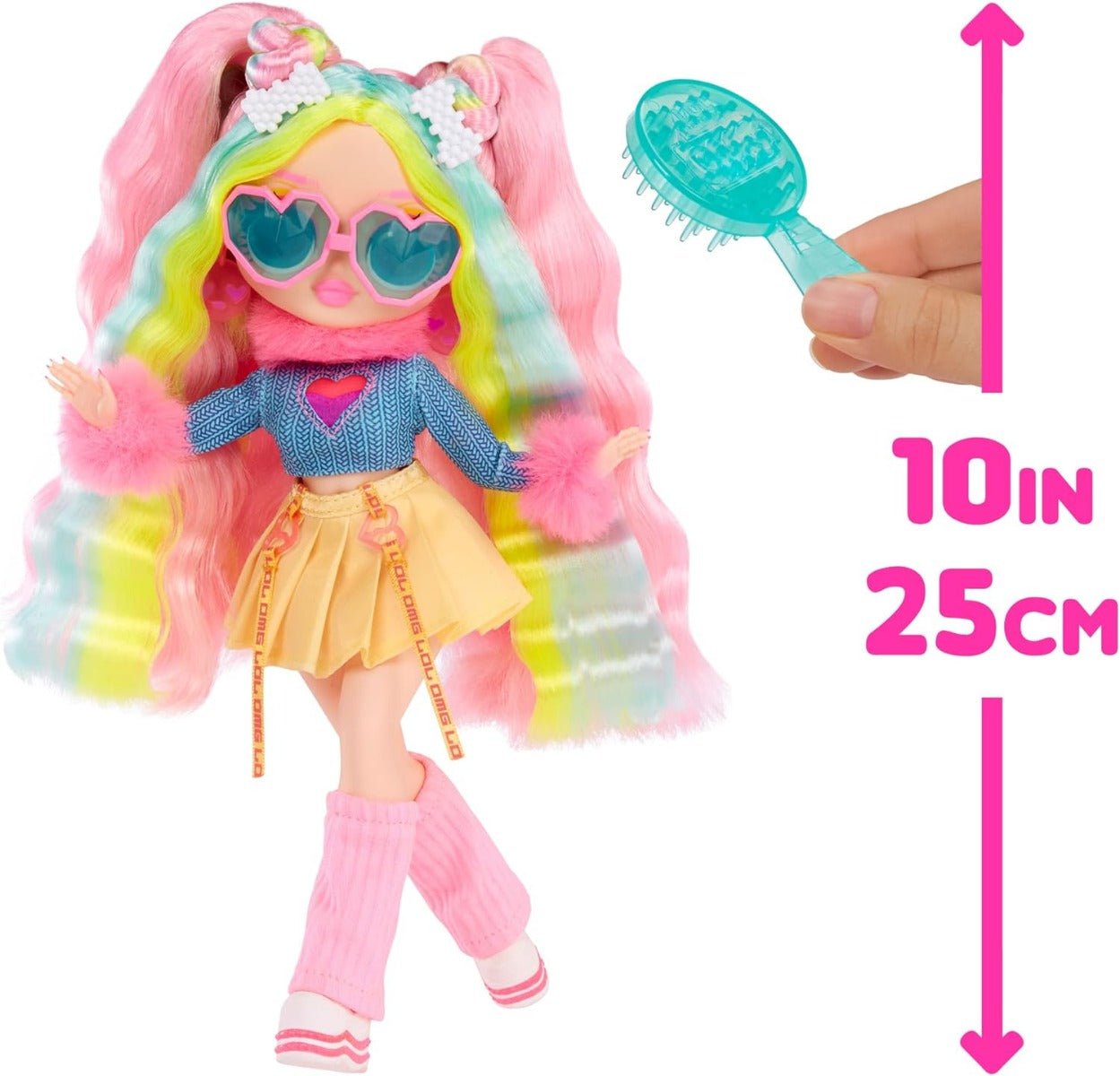 LOL Surprise! OMG Sunshine Makeover Fashion Doll - Bubblegum DJ MGA - 589426 - Colorland Toys