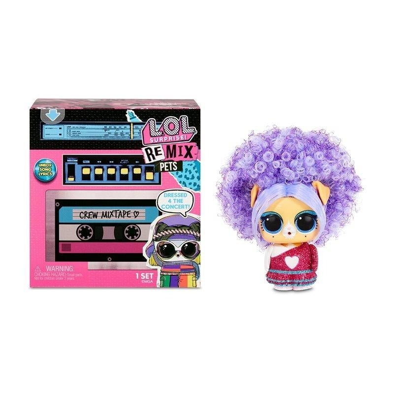 LOL Surprise Remix Pets 9 Surprises With Real Hair MGA - 567073 - Colorland Toys