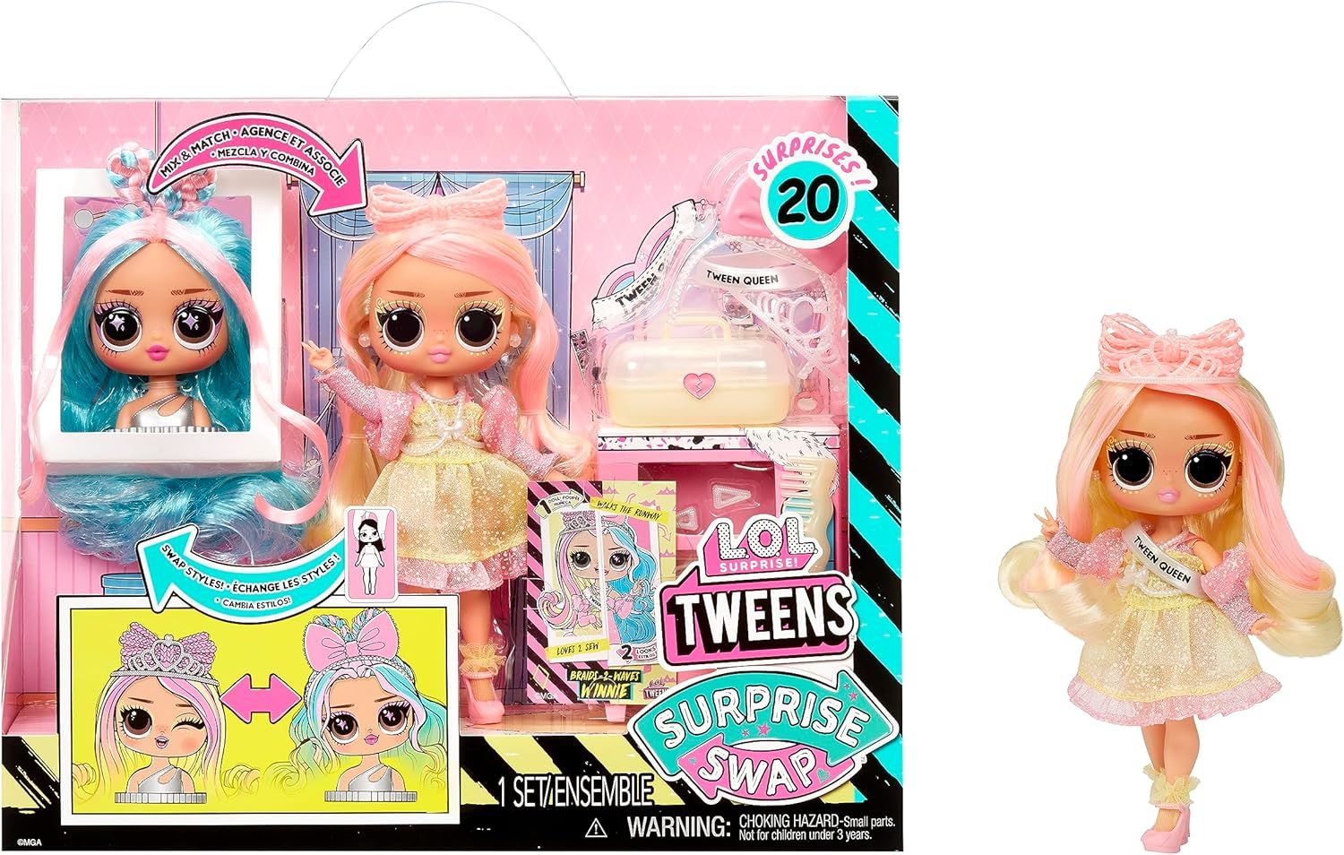 L.O.L. Surprise! Tweens Surprise Swap Fashion Doll MGA - 591733 - Colorland Toys