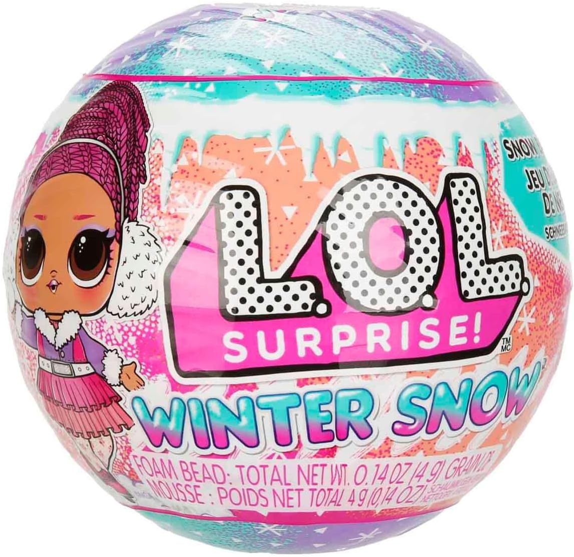 LOL Surprise Winter Snow Tots Asst MGA - 120643 - Colorland Toys