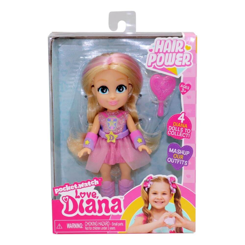 Love Diana Doll Hair Power 6in 20931 - Colorland Toys