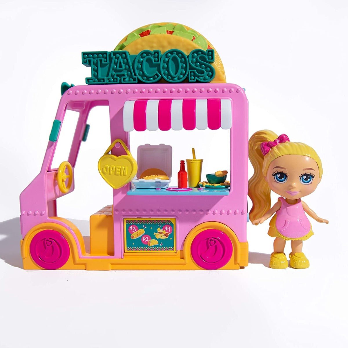 Love Diana Pop Up Playset Taco Ice Cream Truck 33041 - Colorland Toys