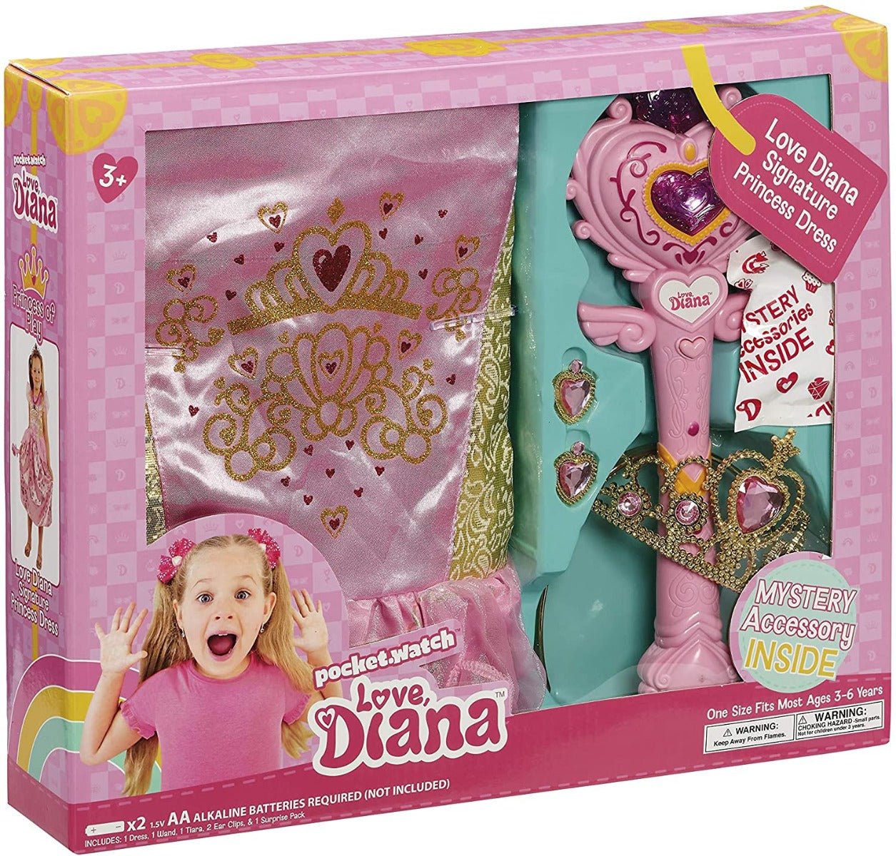 Love Diana Signature Princess Dress up 918522 - Colorland Toys