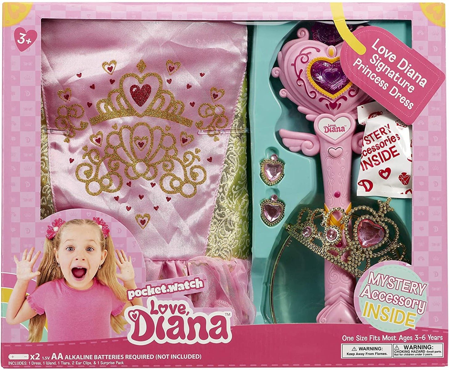 Love Diana Signature Princess Dress up 918522 - Colorland Toys