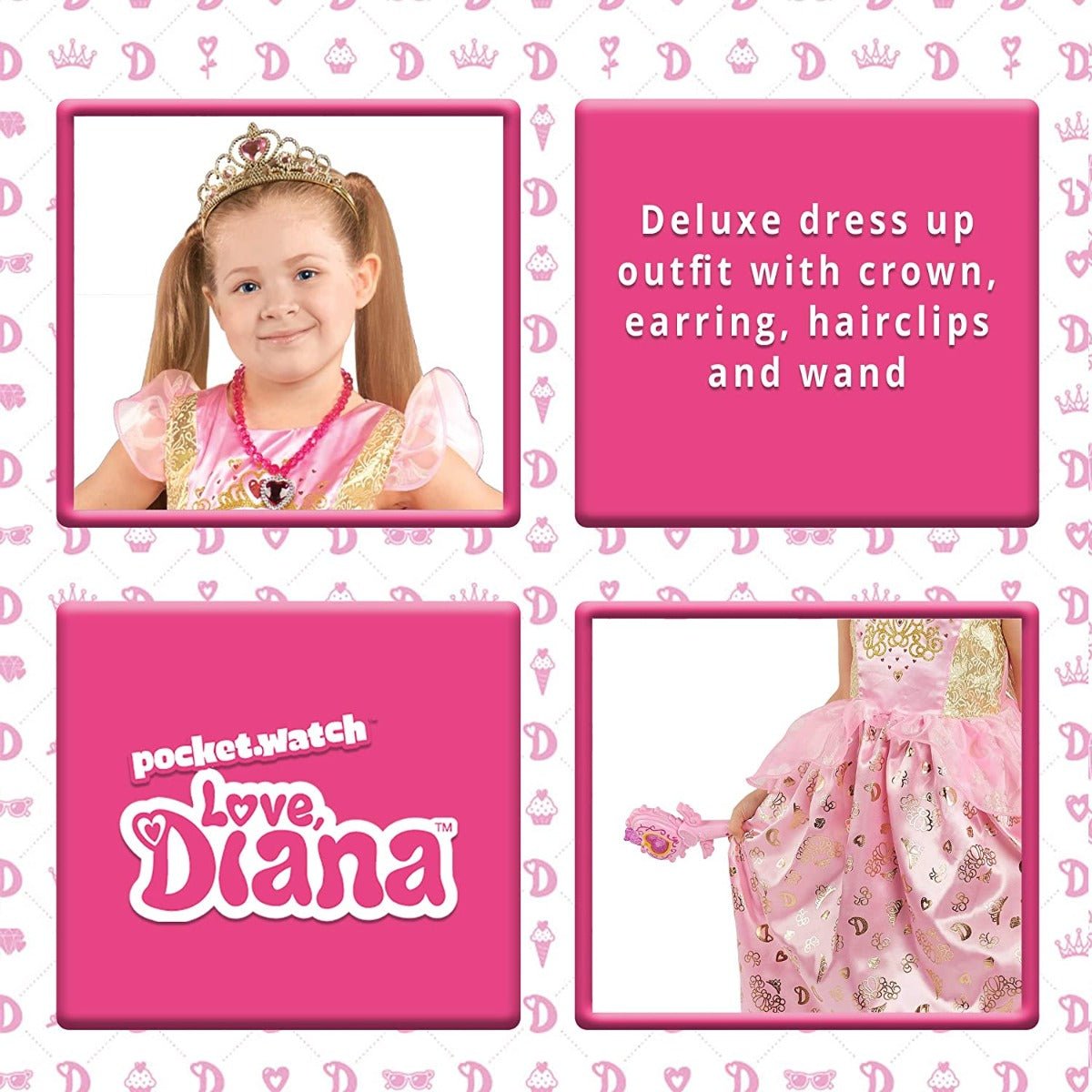 Love Diana Signature Princess Dress up 918522 - Colorland Toys