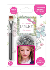 Lukky Body Glitter Gel with Brush - Silver 25ml LUK - T11926 - Colorland Toys