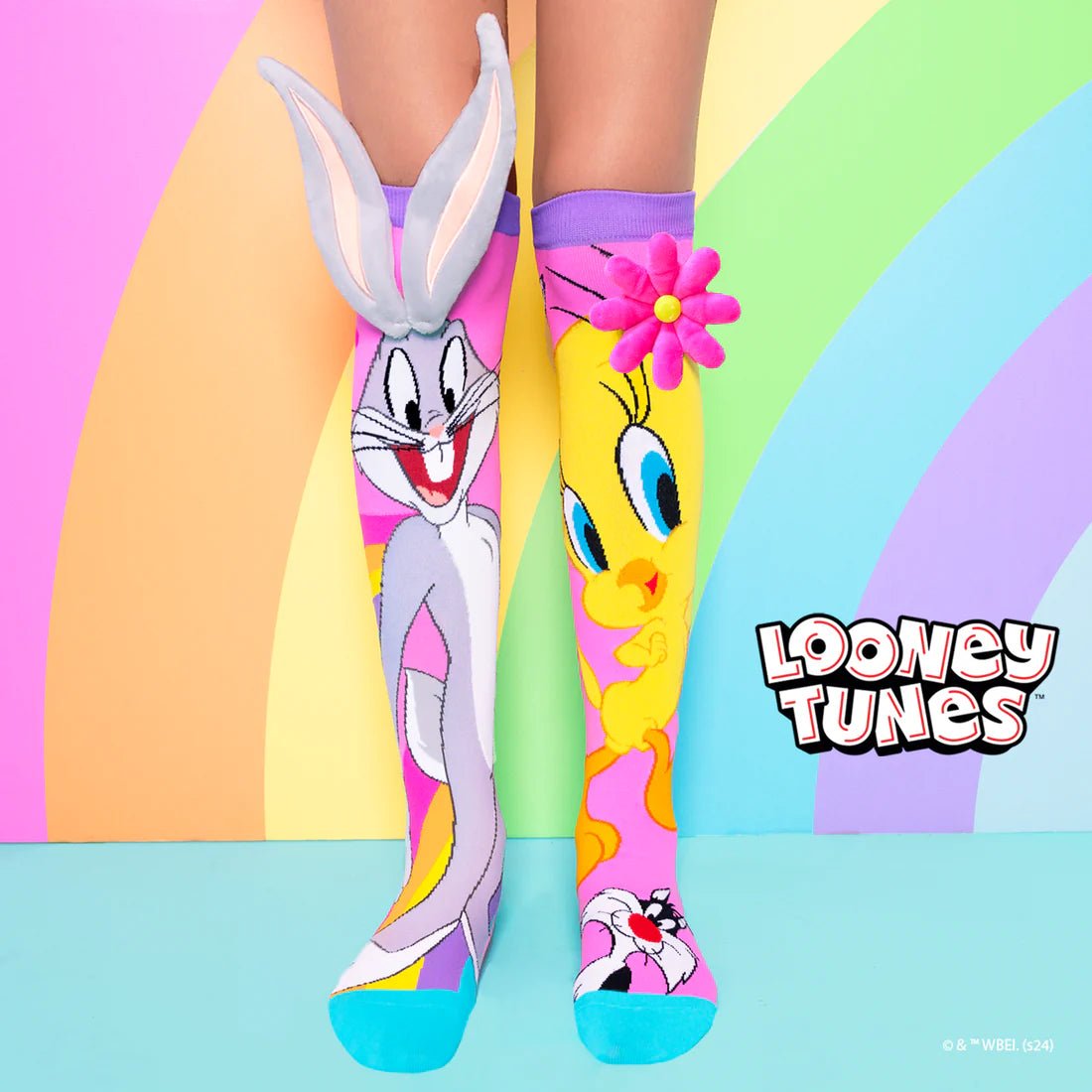 Madmia Socks Tweety And Bugs Bunny WB003 - Colorland Toys