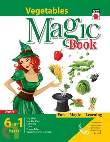 Magic Book - Vegetables AP9785 - Colorland Toys