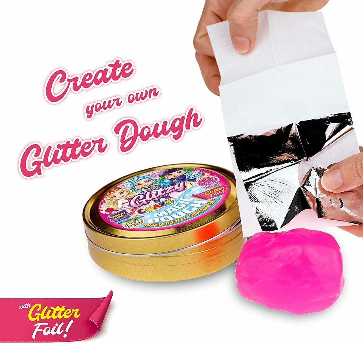 Magic Dough Glitzy Assorted 35450 - Colorland Toys