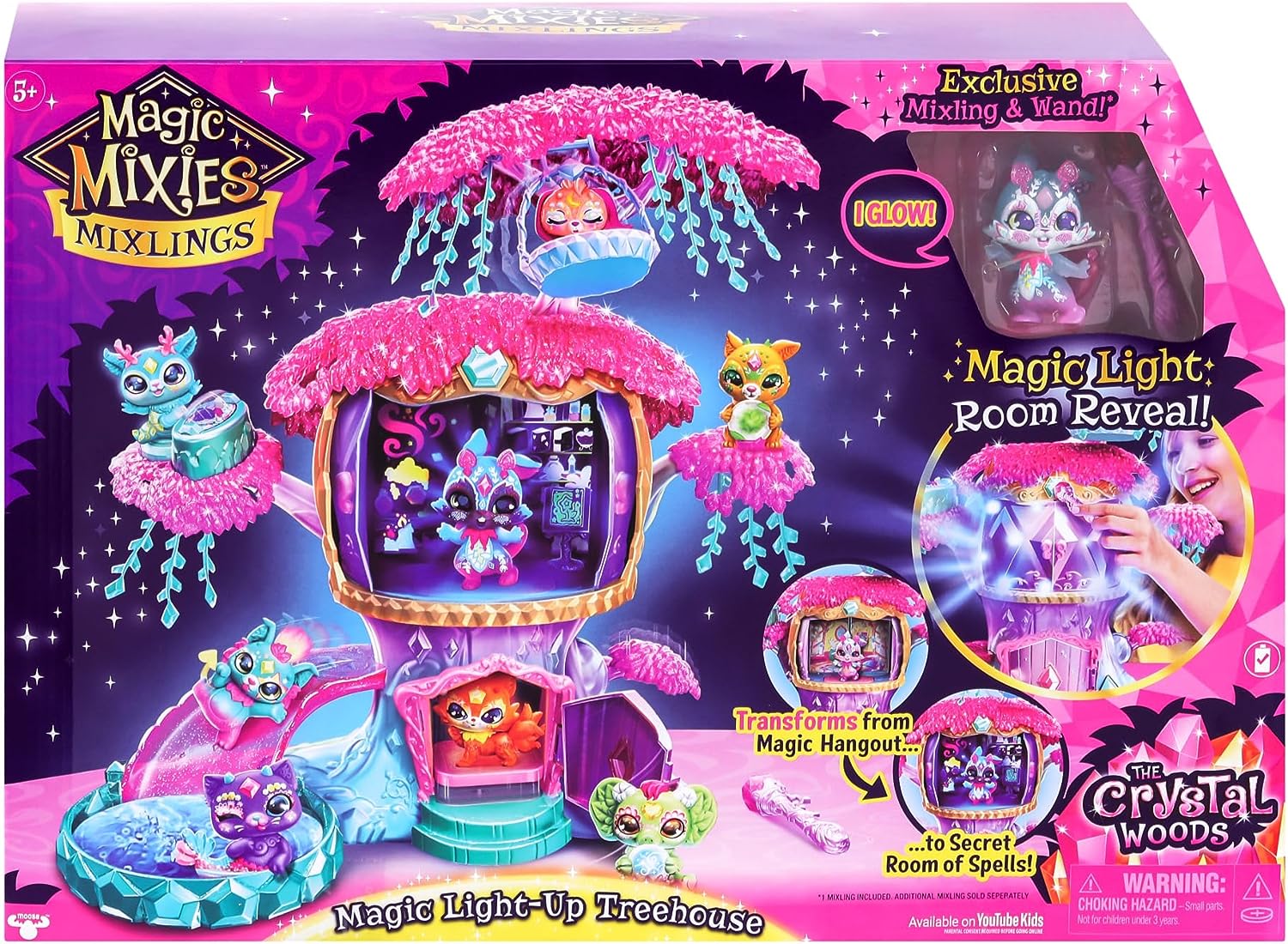 Magic Mixies Mixlings Light Up Treehouse 14812/64573 - Colorland Toys