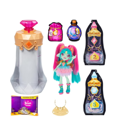 Magic Mixies Pixlings Doll Single Pack Teal 14877 - Colorland Toys