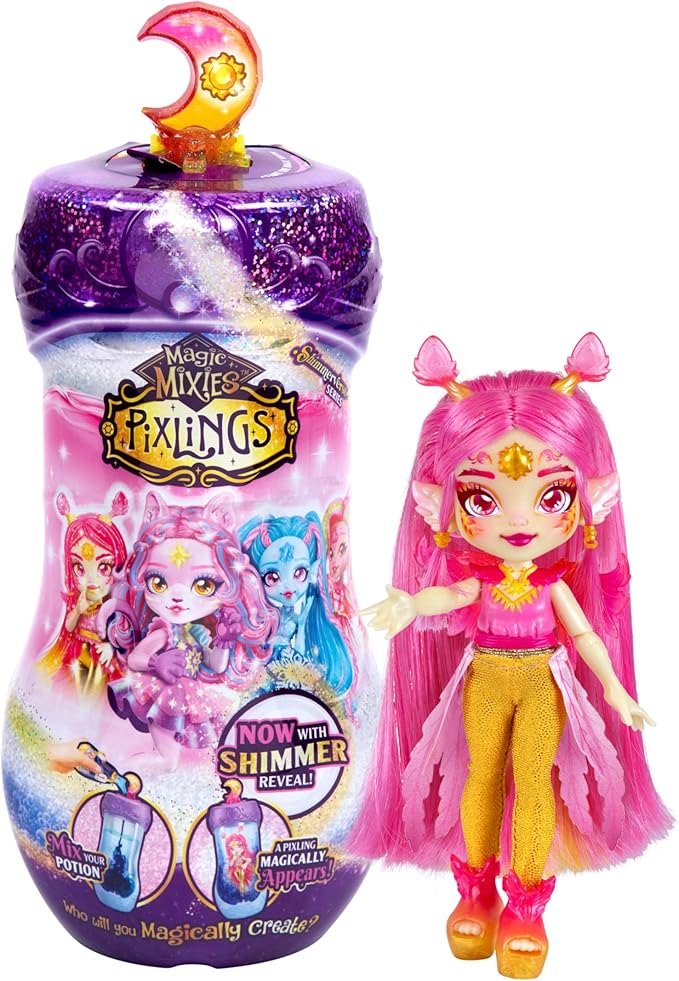 Magic Mixies Series - 2 Pixlings With 1 Doll Pheona 14910 - Colorland Toys