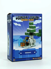 Magnet World Magnetic Block Arsenal 52 - Pcs T9918 - Colorland Toys