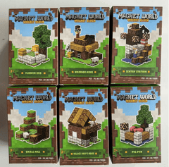 Magnet World Magnetic Block Pig Pen 37 - Pcs T9904 - Colorland Toys