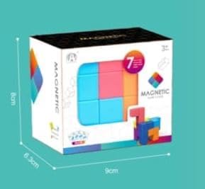 Magnetic Rubiks Cube CH1102 - Colorland Toys
