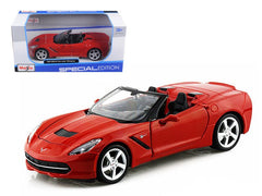 Maisto 1:24 2014 Corvette Stingray Convertible Assorted 31501 - Colorland Toys
