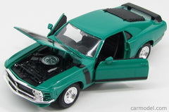 Maisto 1:24 Scale 1970 Ford Mustang Boss 302 Green 31943 - Colorland Toys