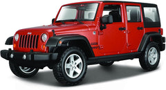 Maisto 2015 Jeep Wrangler Unlimited 1:24 Scale 31268 - Colorland Toys