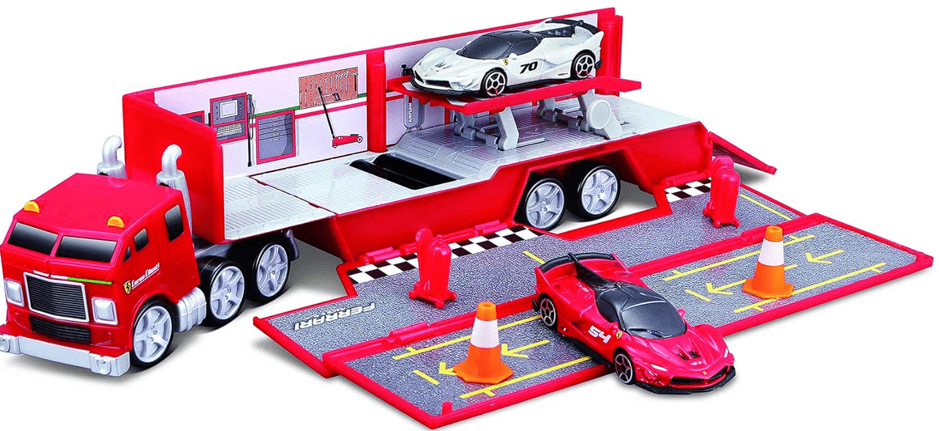 Maisto Fm Ferrari Evolution Hauler 12388 - Colorland Toys