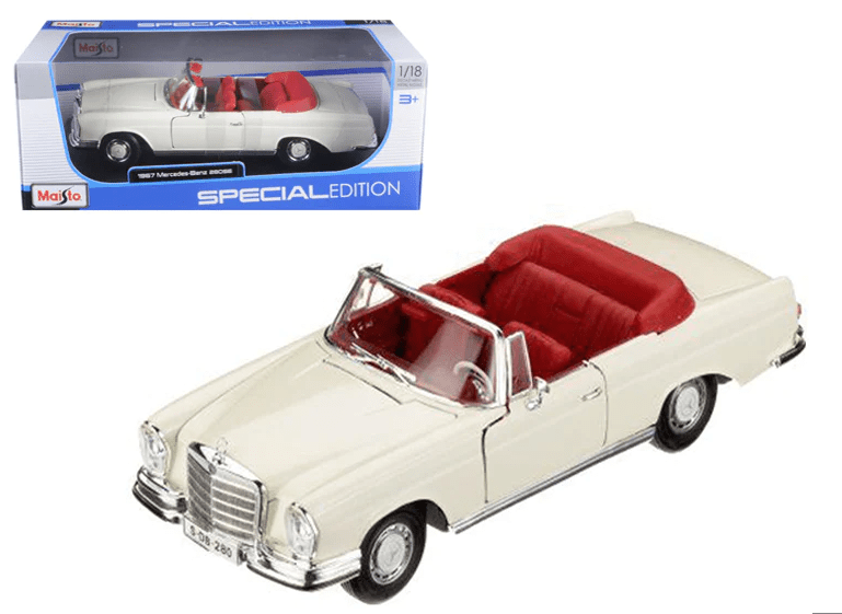 Maisto Special Edition 1967 Mercedez Benz 280 SE 1:18 31811 - Colorland Toys