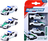 Majorette Dubai Police 3 Pack Die Cast – Super Cars 1:64 Scale - Colorland Toys