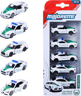 Majorette Dubai Police 5 Pack Die Cast – Gift Set - Super Cars (1:64 Scale) - Colorland Toys