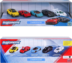 Majorette Lamborghini Car Set (5 Cars) - Metal Collectible Toy Cars - Colorland Toys