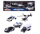 Majorette Police Force Die - Cast 4 - Pcs Giftpack 212053188 - Colorland Toys