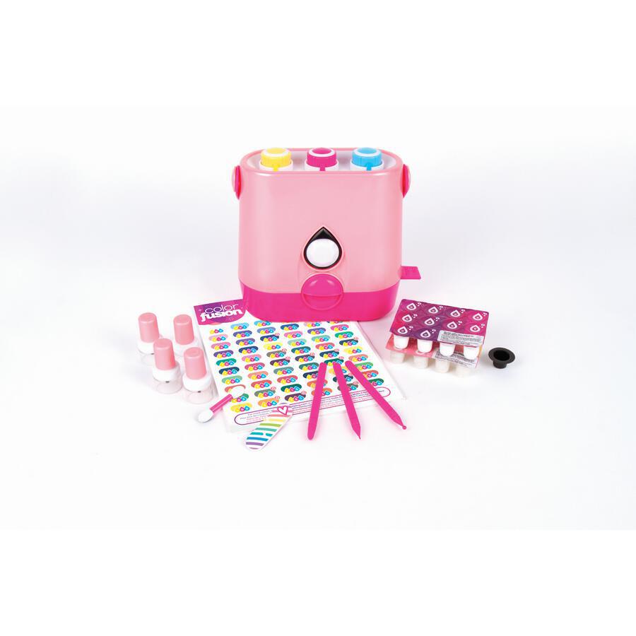Make It Real Color Fusion Nail Polish Maker with Light Deluxe Pack 2565 - Colorland Toys