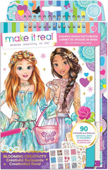 Make It Real Fashion Design Sketchbook Blooming Creativity 3202 - Colorland Toys