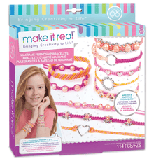 Make It Real Macrame Friendship Bracelets 1318 - Colorland Toys