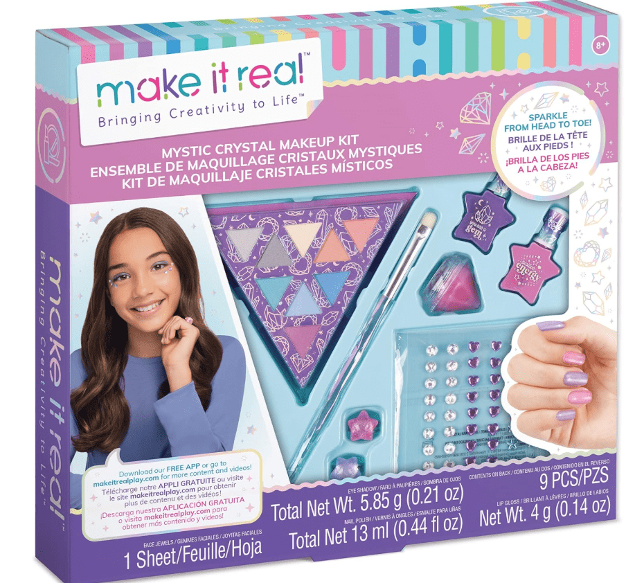 Make It Real Mystic Crystal Makeup Kit 2466 - Colorland Toys