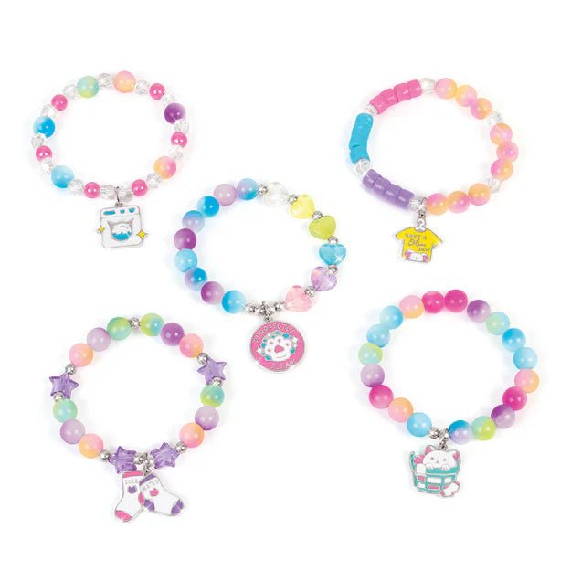 Make It Real Purr - Fect Wash ‘N Bead Bracelets 1466 - Colorland Toys