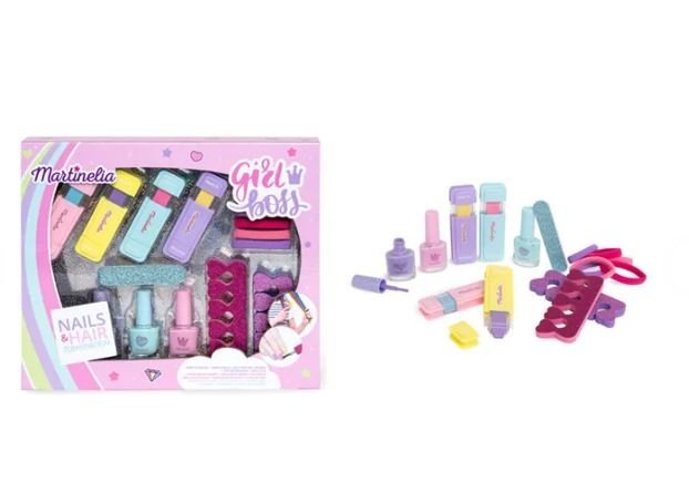 Martinelia Nails And Hair Combination - Colorland Toys