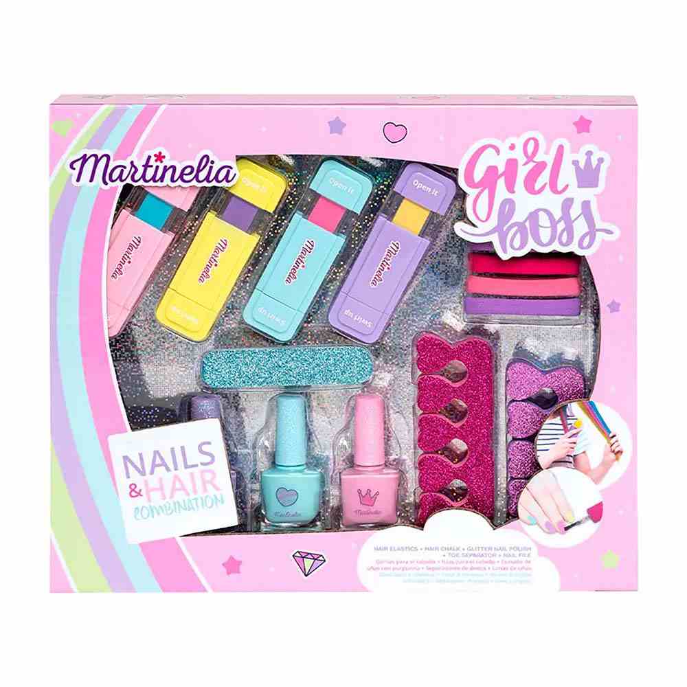 Martinelia Nails And Hair Combination - Colorland Toys