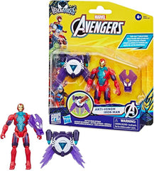 Marvel Avengers 4In Figure Super Gear Iron Man G0971 - Colorland Toys