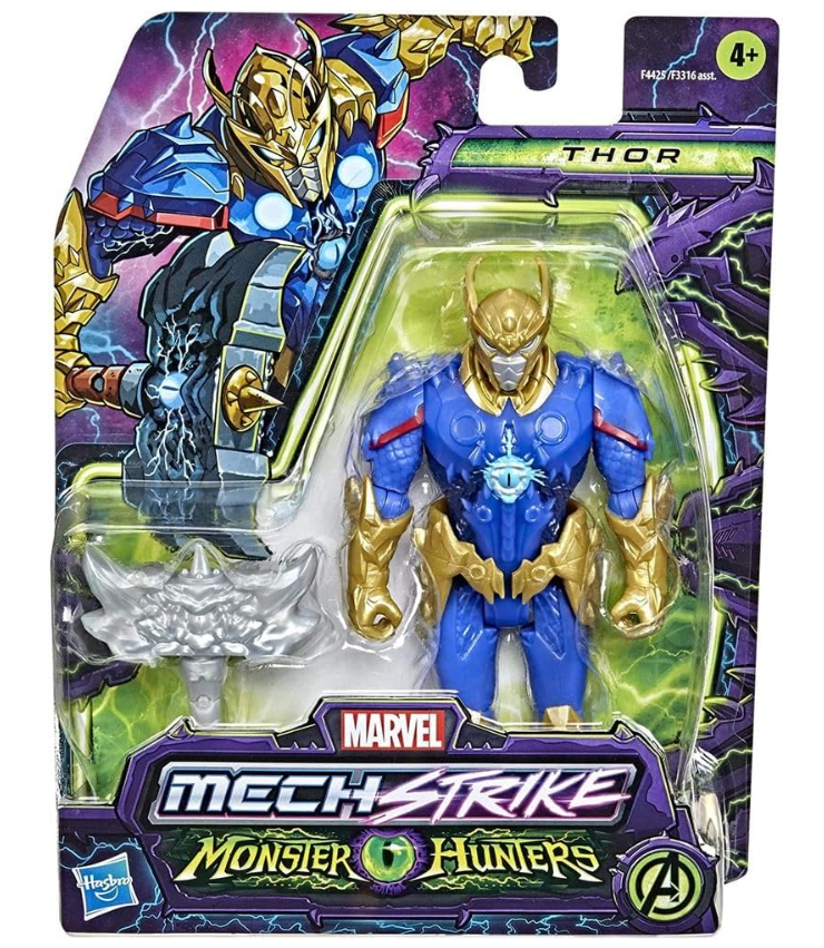 Marvel Avengers Mech Strike Monster Hunters Thor 5.5inch F4425