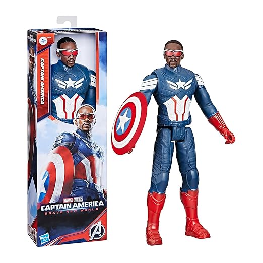 Marvel Captain America Brave New World - Captain America Action Figure - Colorland Toys
