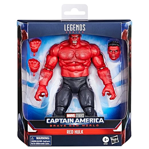 Marvel Captain America Brave New World - Red Hulk - Colorland Toys