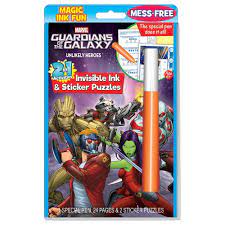 Marvel Guardians of the Galaxy Magic Pen Painting Book MVG460 - Colorland Toys