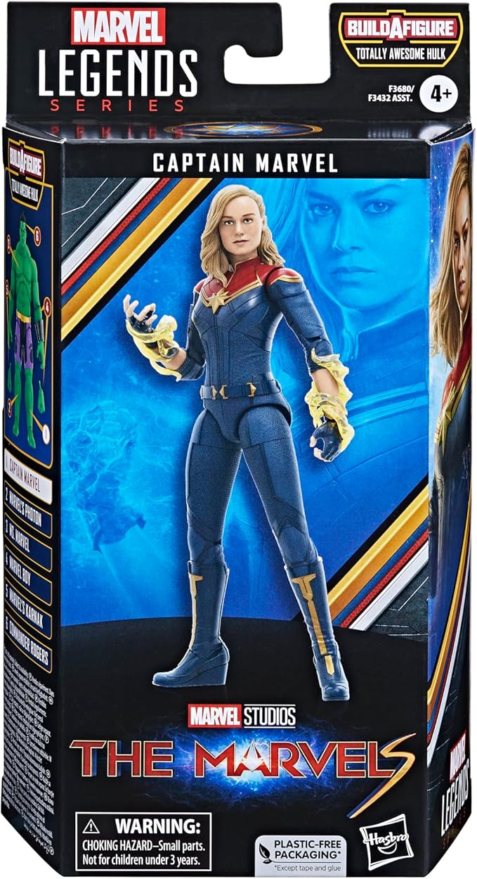 Marvel Legends Captain Marvel 6" Figure - Colorland Toys