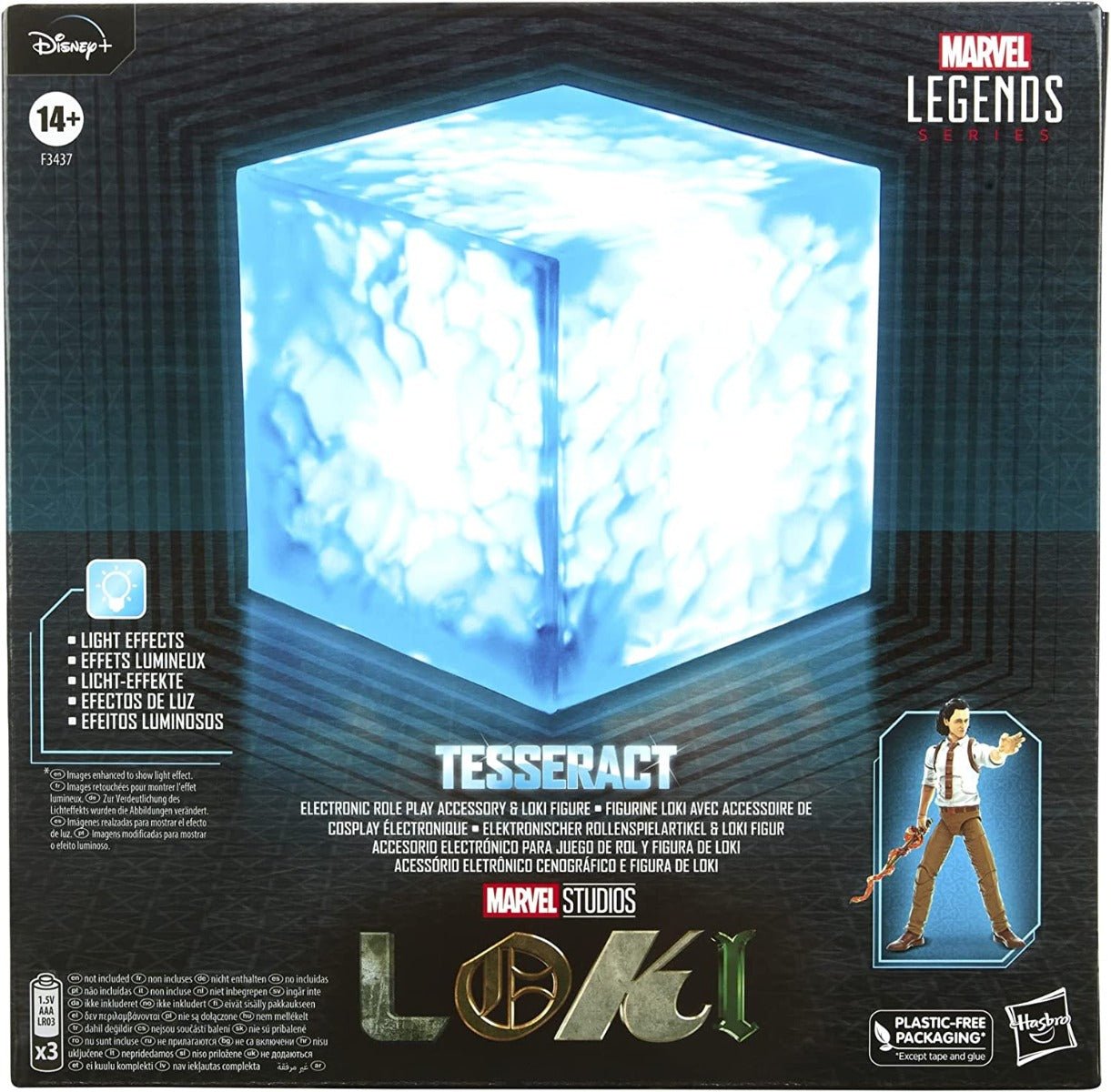 Marvel Legends Premium Gear Tesseract with Loki Action Figure F3437 - Colorland Toys